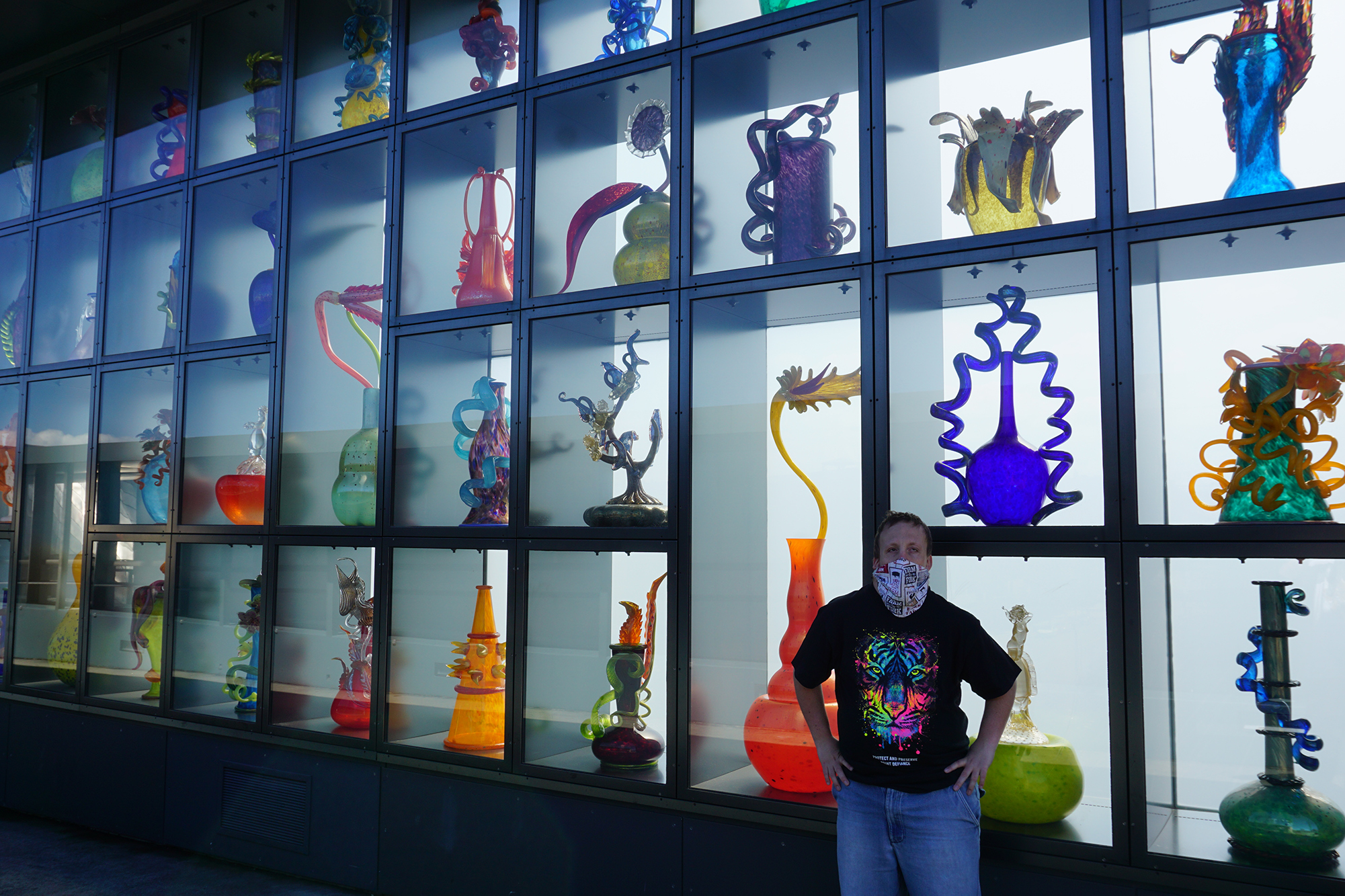 Zach's favorite museum - the Museum of Glass.